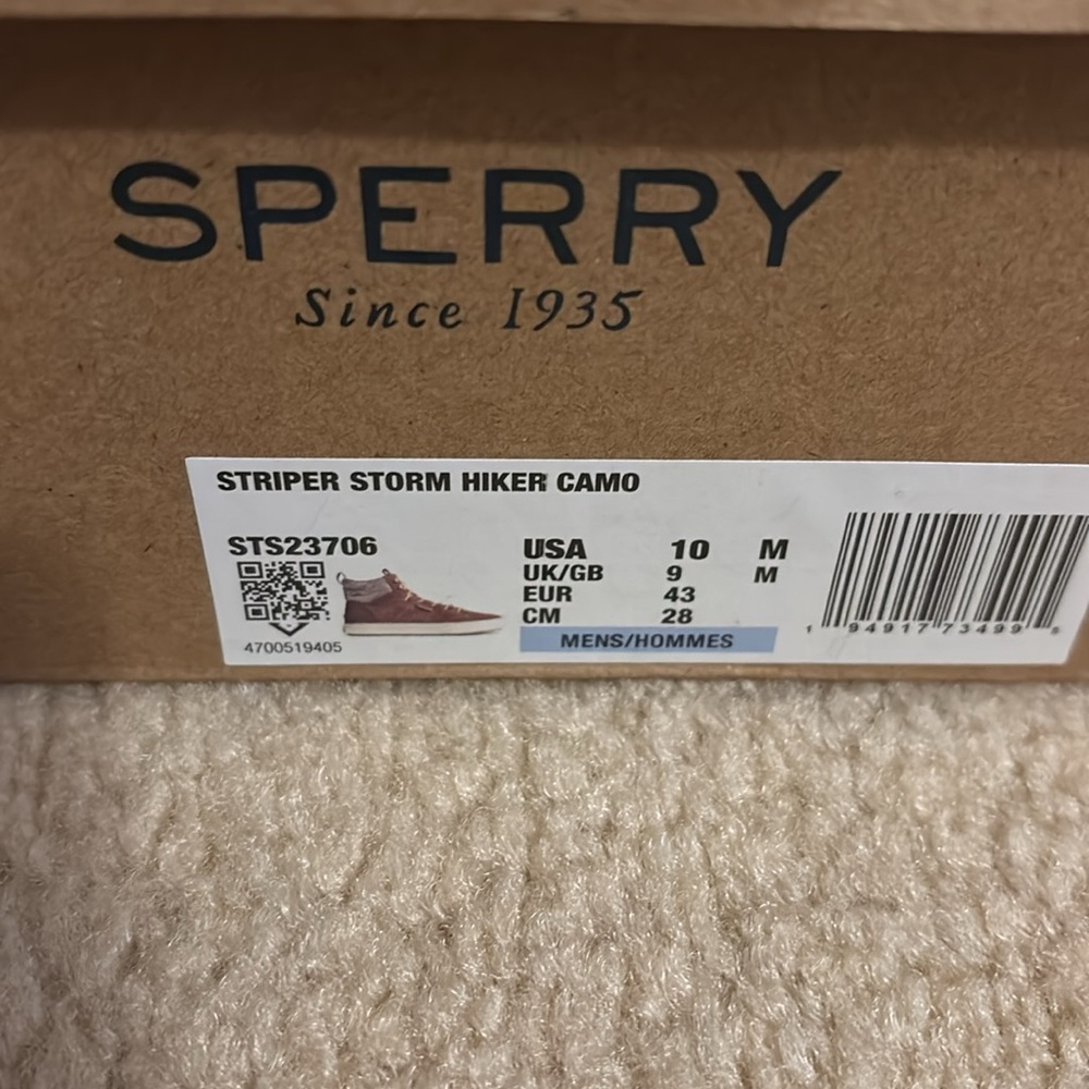 Sperry stripper storm hiker camo - Picture 2 of 7